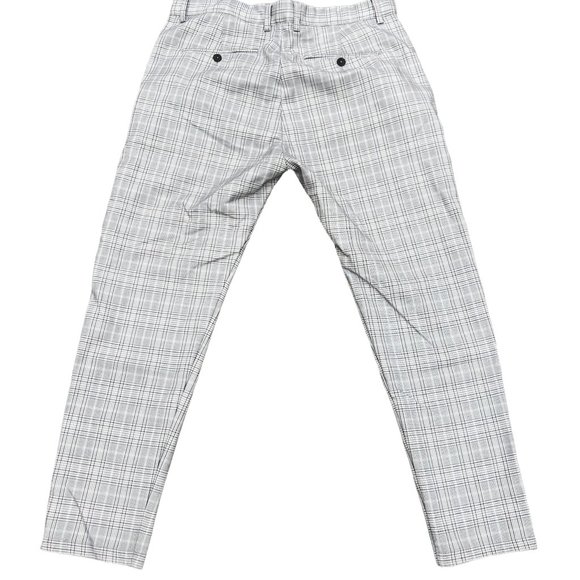 Zara Casual Dress Pants Size 34 Striped Gray - Picture 7 of 8